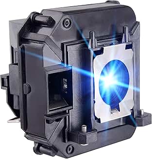 Universal projector lamp bulb with housing for various models