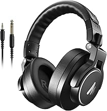 Studio Monitor Over-Ear Wired Headphones with 50mm Driver