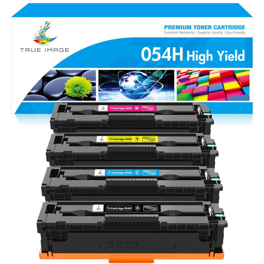Compatible toner cartridge set for Canon 054 series printers