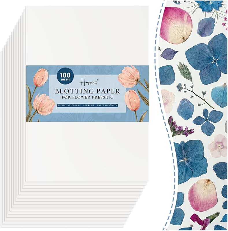 A4 Blotting Papers for Herbarium and Flower Pressing