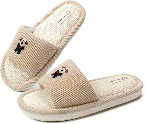Autumn Winter Unisex Corduroy Indoor and Outdoor Slippers