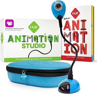 Complete Stop Motion Kit with Camera, Software, and Book