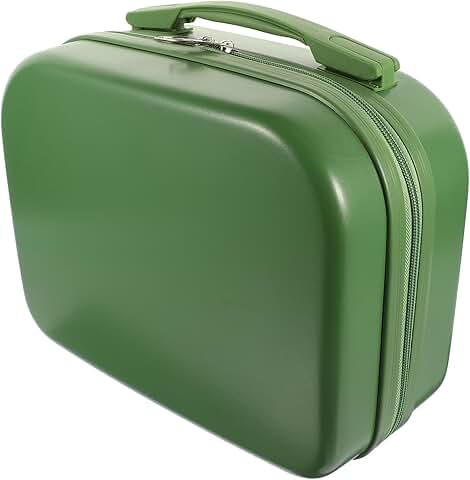 Lightweight 14-Inch Travel Makeup Organizer with Elastic Band