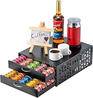 Large Two-Tier Coffee Pod Storage for Vertuo