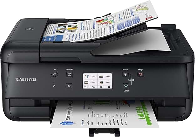 Wireless All-in-One Inkjet Printer in Black