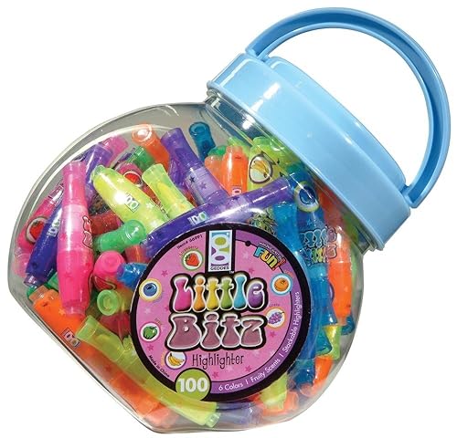 Pack of 100 Stackable Scented Highlighters