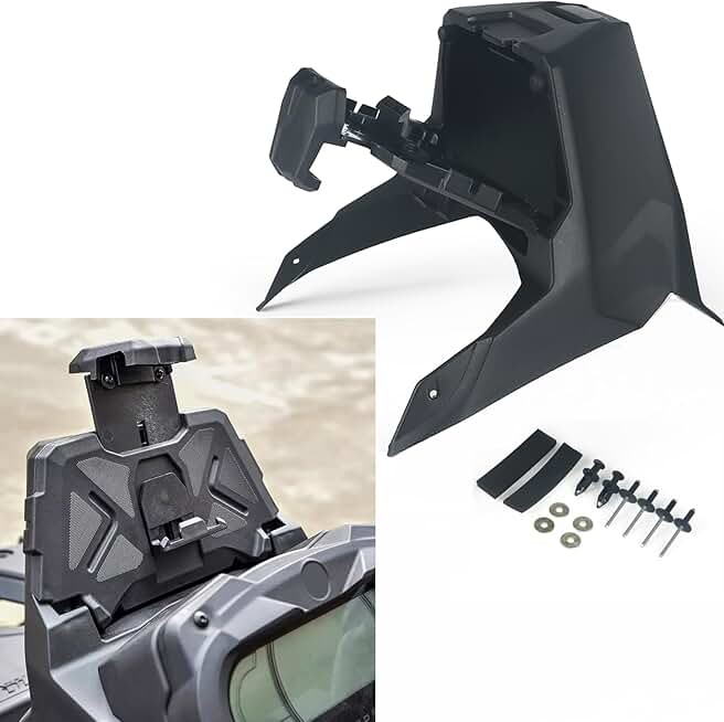 Device holder for Can Am Outlander with storage box
