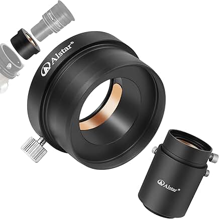 2-inch to 1.25-inch adjustable extension tube and camera adapter