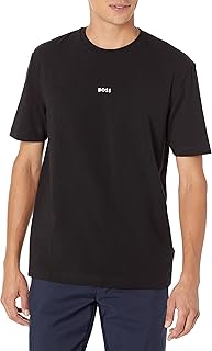 Men's Regular Fit T-Shirt with Center Logo