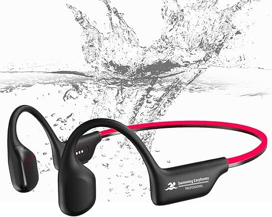 Wireless Open-Ear Headphones with LED Lights and MP3 Storage