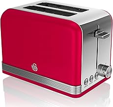 Retro Red Toaster, 7.1"x10.2"x6.3"