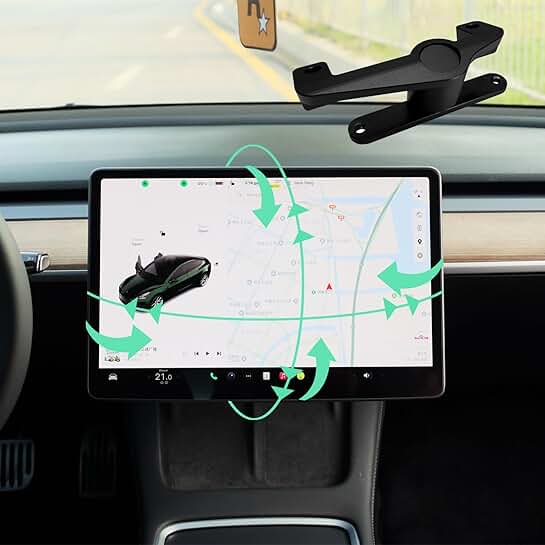 Aluminum Swivel Mount for Model 3 Screen 2024-2025
