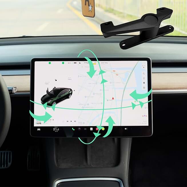 Aluminum Swivel Mount for Model 3 Screen 2024-2025