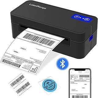 Wireless Bluetooth Thermal Label Printer for Shipping Packages