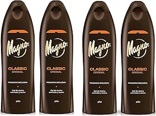 Four 18.3oz shower gels