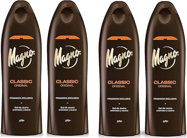 Four 18.3oz shower gels