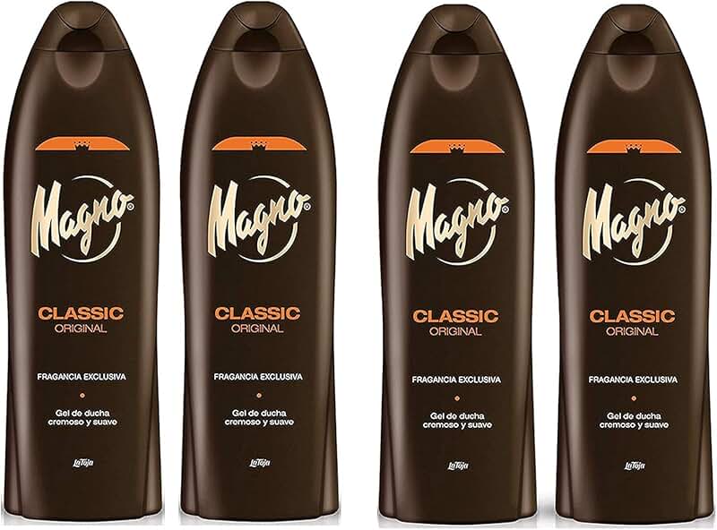 Four 18.3oz shower gels