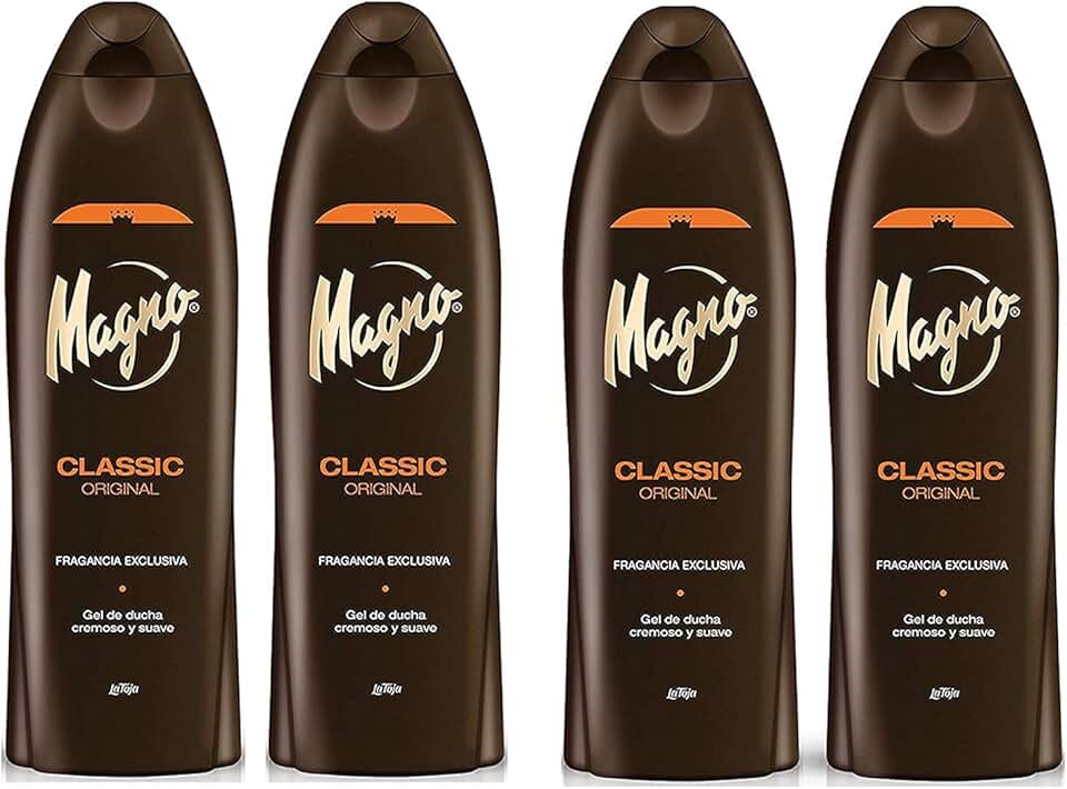 Four 18.3oz shower gels