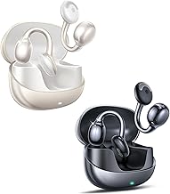 Wireless Clip-On Earbuds with Open Ear Design