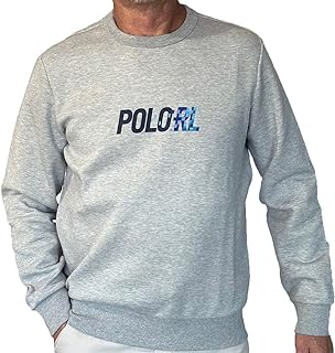 Men's Double Knit Crewneck Sweatshirt with Digi Font