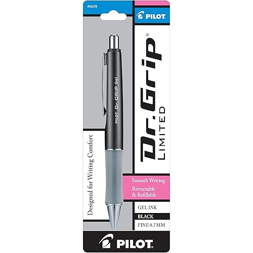 Refillable Black Gel Pen for School and Office