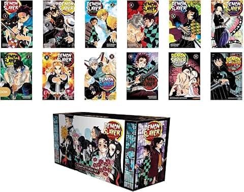 Complete Damon Slay Manga Toy Reading Set Volumes 1-23