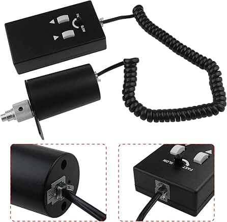 Electronic telescope focuser for easy sharp focus