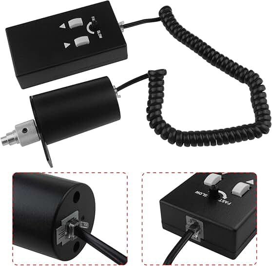 Electronic telescope focuser for easy sharp focus