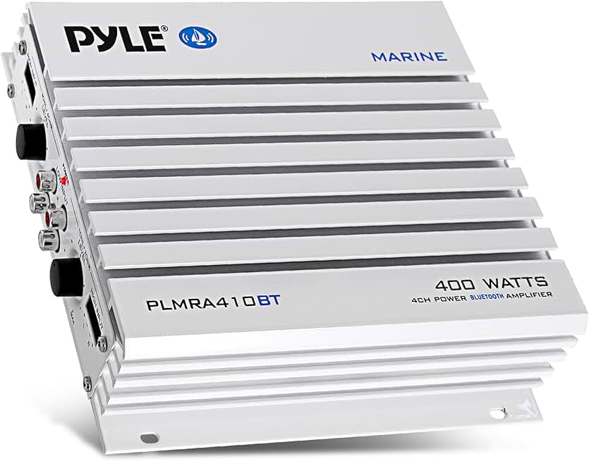 Waterproof 4-Channel Bluetooth Marine Amplifier
