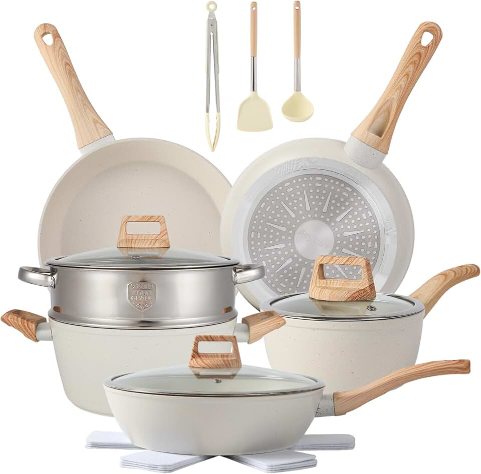 16-Piece Nonstick Cookware Set