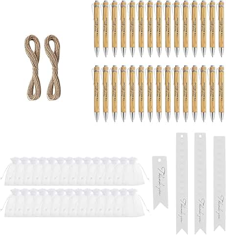 30-Pen Gift Set with Cards and Bags