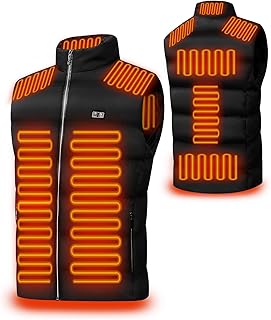 Lightweight Heated Vest with Adjustable Temperature for Men and Women
