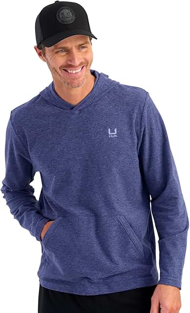 Men's Lightweight Fleece Hoodie for Outdoor Activities
