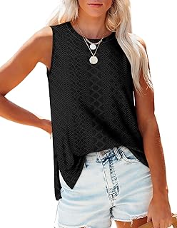 Women's V-Neck Loose Fit Casual Summer Tank Top