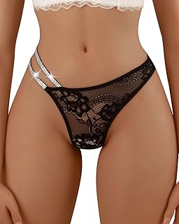 Women's Glitter Lace Breathable Underwear