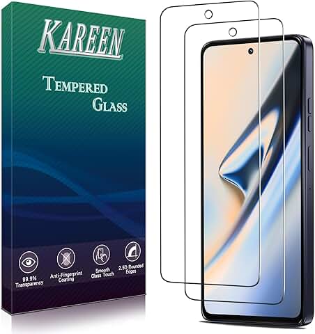 Two Tempered Glass Screen Protectors for Moto G Power 5G