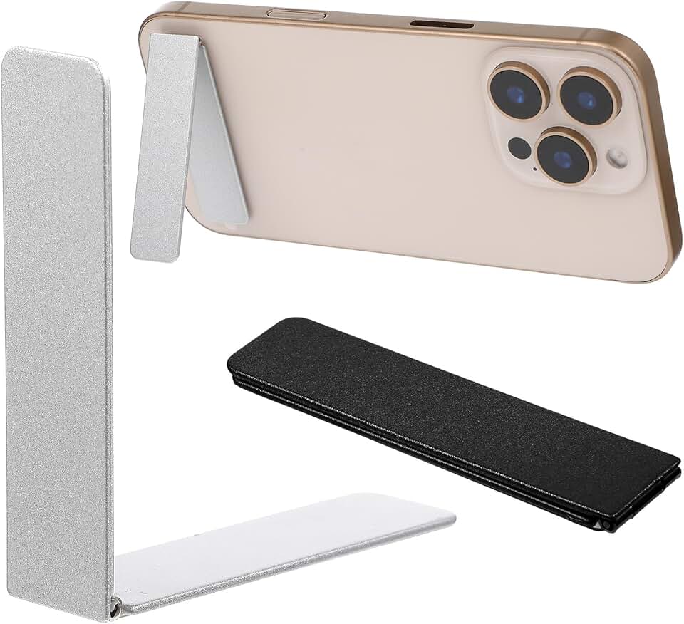 Two-Pack Adjustable Slim Phone Stands for Smartphones