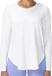 Women's UPF 50+ Long Sleeve Rash Guard for Sun Protection