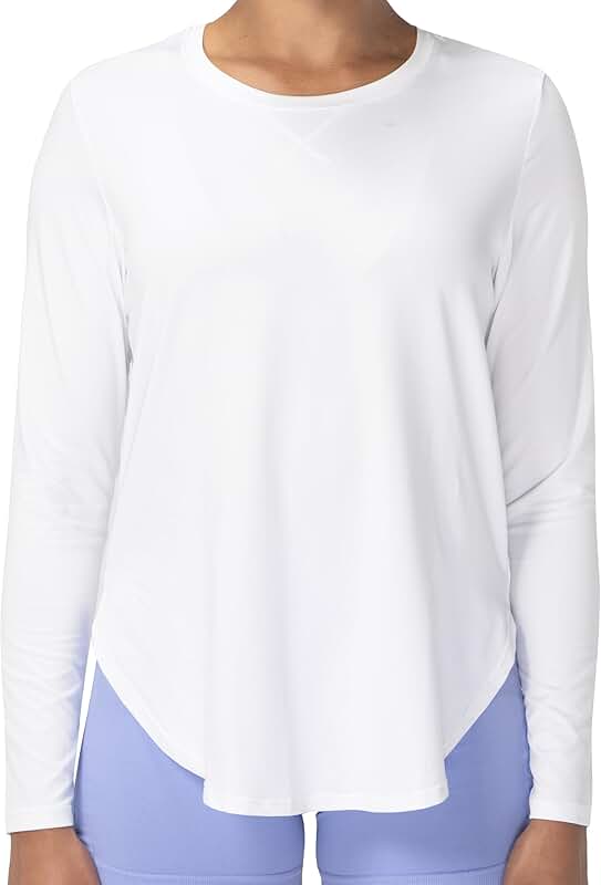 Women's UPF 50+ Long Sleeve Rash Guard for Sun Protection