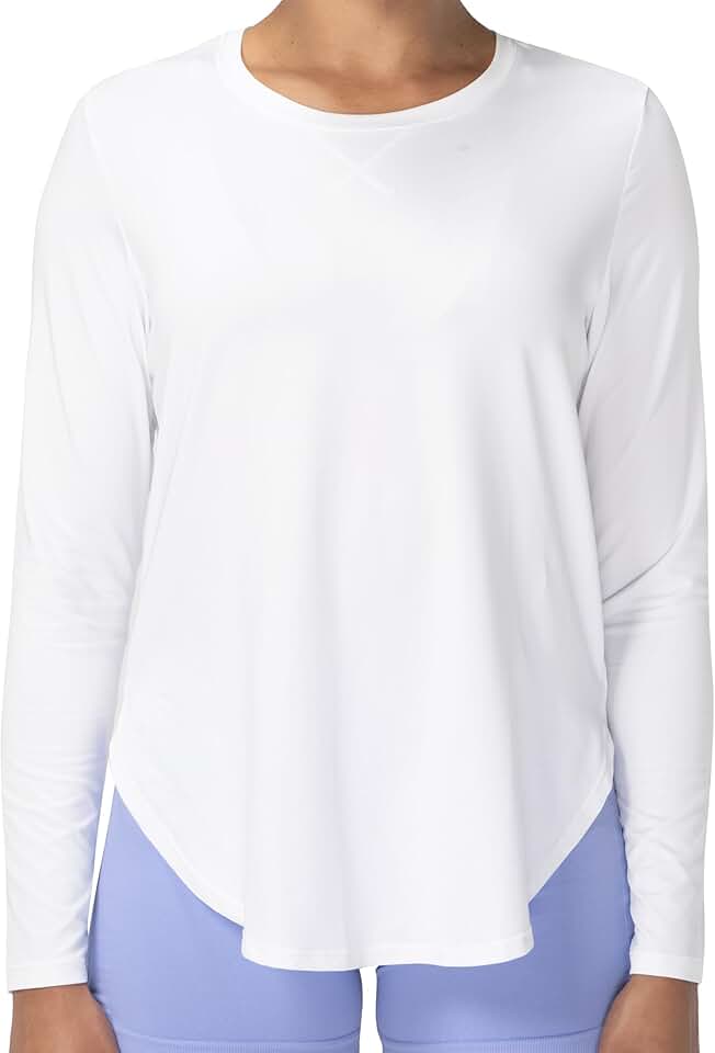 Women's UPF 50+ Long Sleeve Rash Guard for Sun Protection