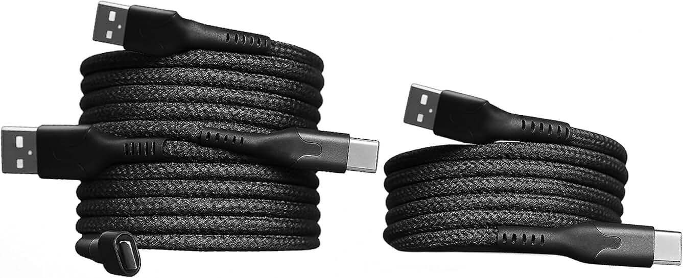 Fast Charging USB to USB C Cable, 3 Pack, 3FT
