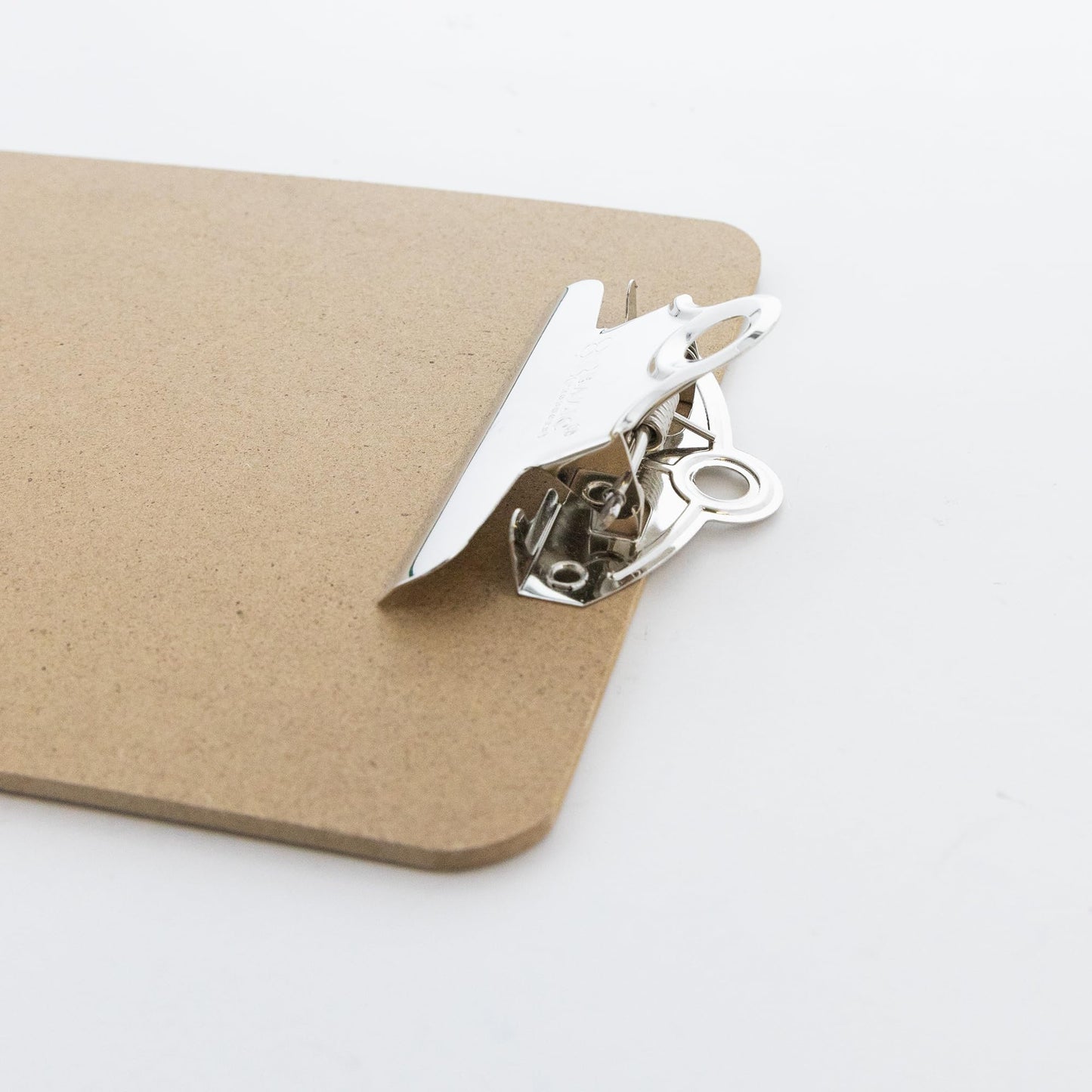Memo Size Hardboard Clipboard with Spring Clip