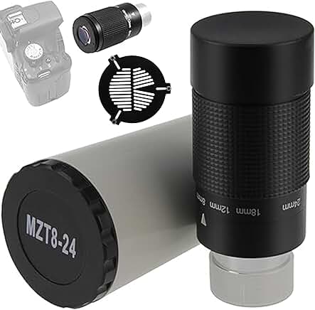 FM80mm Bahtinov Mask for 85-120mm Tubes with 1.25" Zoom Eyepiece