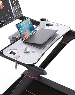Treadmill Desk Attachment with Laptop and Tablet Holder