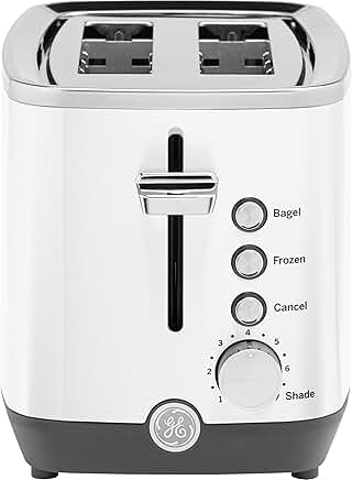 2-Slice Toaster with Wide Slots and Adjustable Shade