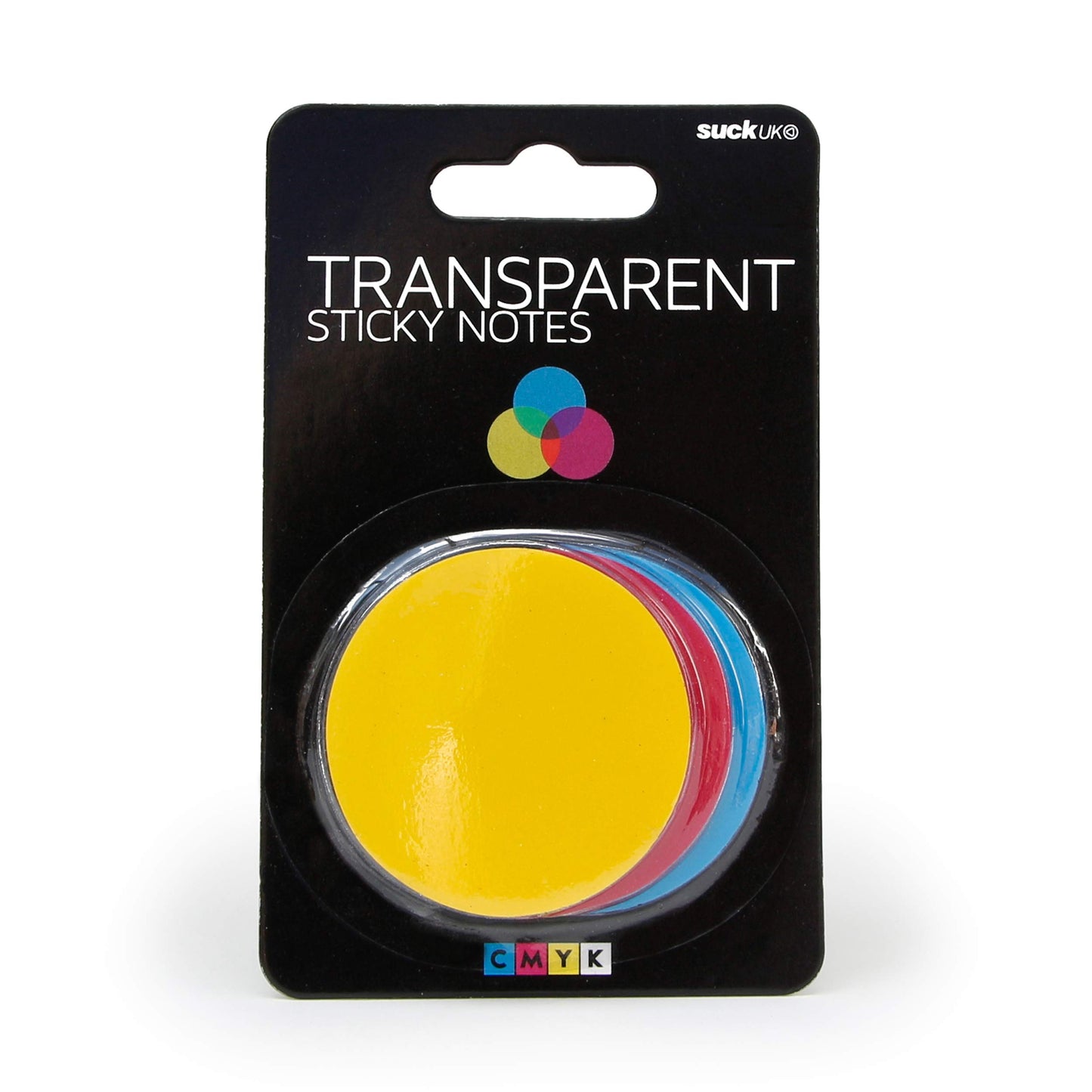 Colorful Transparent Sticky Notes for Reminders