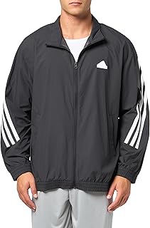 Men's Woven Track Top with 3 Stripes