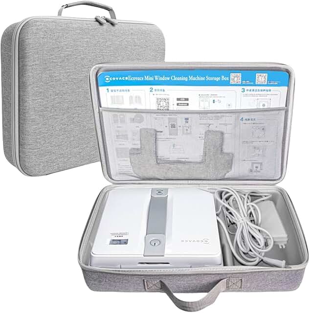 Window cleaning robot storage box, hard shell, large capacity