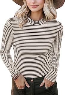 Women's Long Sleeve Slim Fit Dressy Casual Top