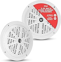 Pair of 5.25 Inch Waterproof Marine Speakers
